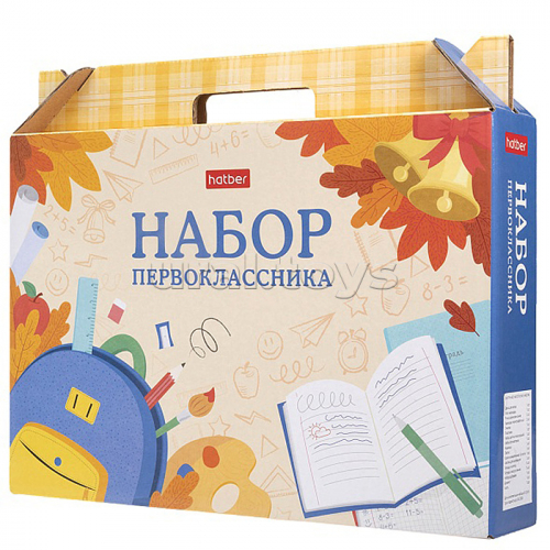 Набор школьно-письменных принадлежностей для первоклассника 