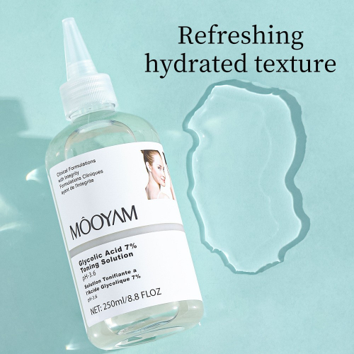 Обновляющий пилинг-тоник с 7% гликолевой кислоты MOOYAM Glycolic Acid 7% Toning Solution, 250 мл.