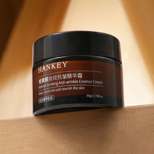 Крем для лица против морщин с ретинолом Hankey Retinol Stroking Anti-wrinkle Essence Cream, 50 гр.