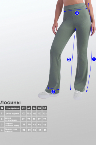 Арт. 11802/3 Лосины 42-50 (5 шт)