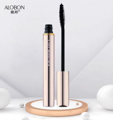 Тушь для ресниц с натуральной щеточкой подкручивание и удлинение ALOBON Curl Mascara, 8 гр. (AM46)