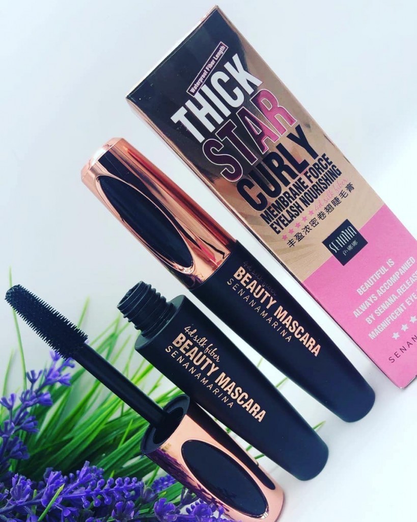 Тушь для ресниц Senana Thick Star Curly с карнаубским воском (объем и длина)