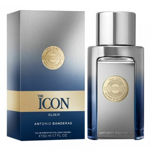 ANTONIO BANDERAS THE ICON ELIXIR  men 50ml edP NEW