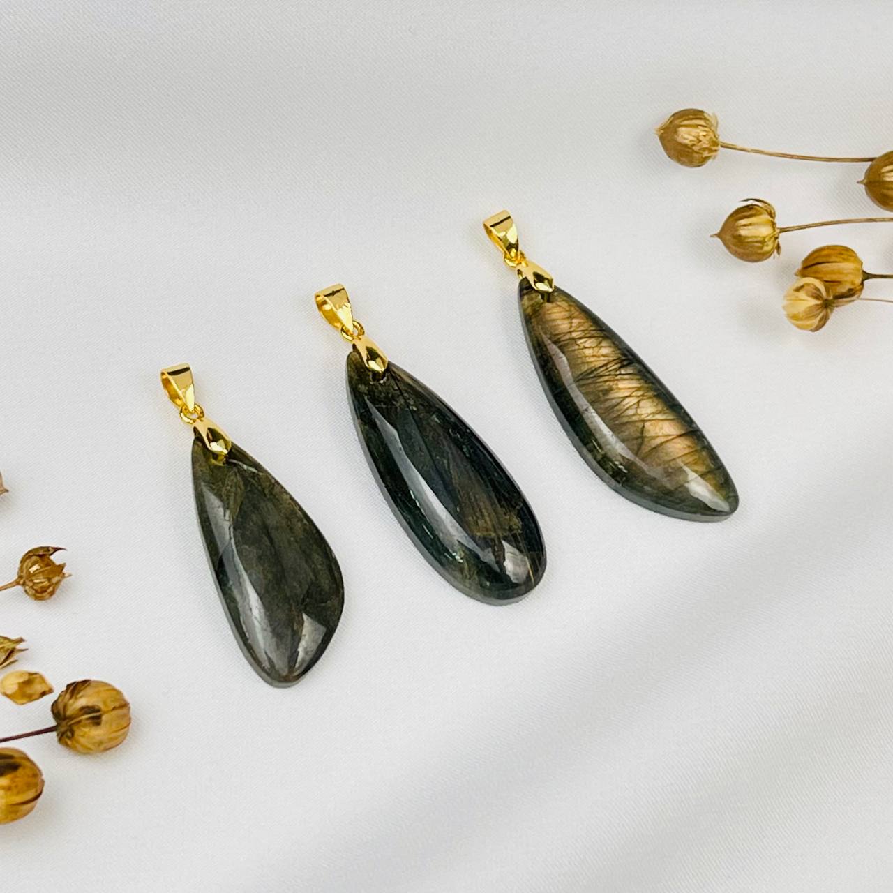 Радуга Самоцветов Кулон из Лабрадора