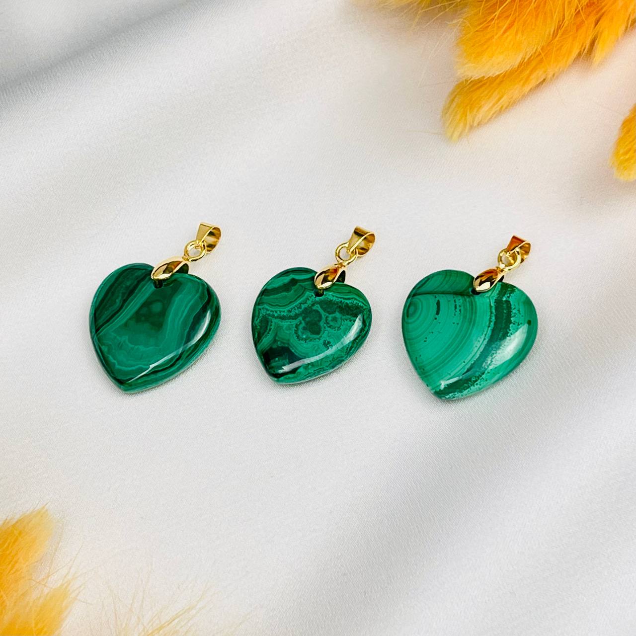 Радуга Самоцветов Кулон из Малахита