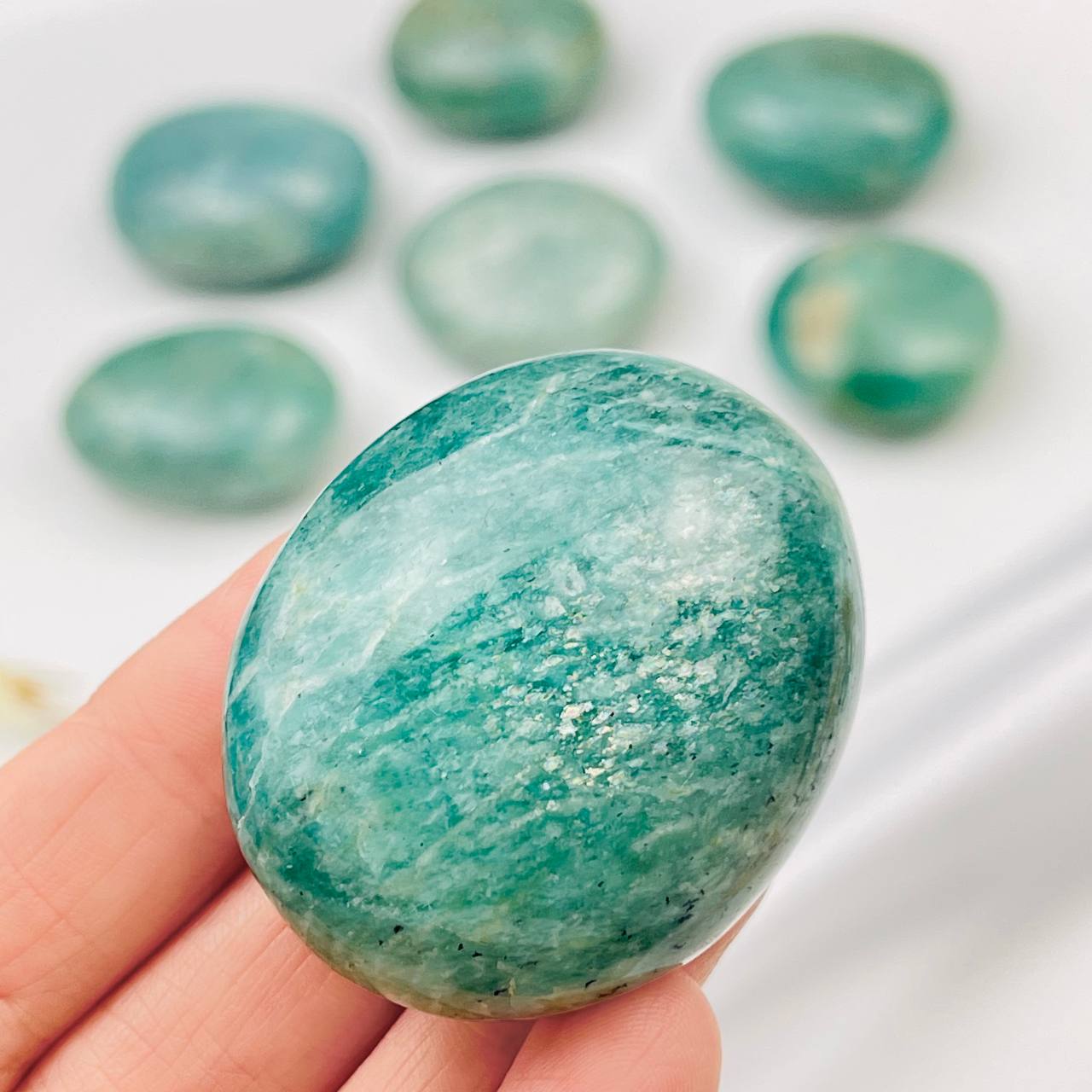 Радуга Самоцветов Галтовка Амазонит