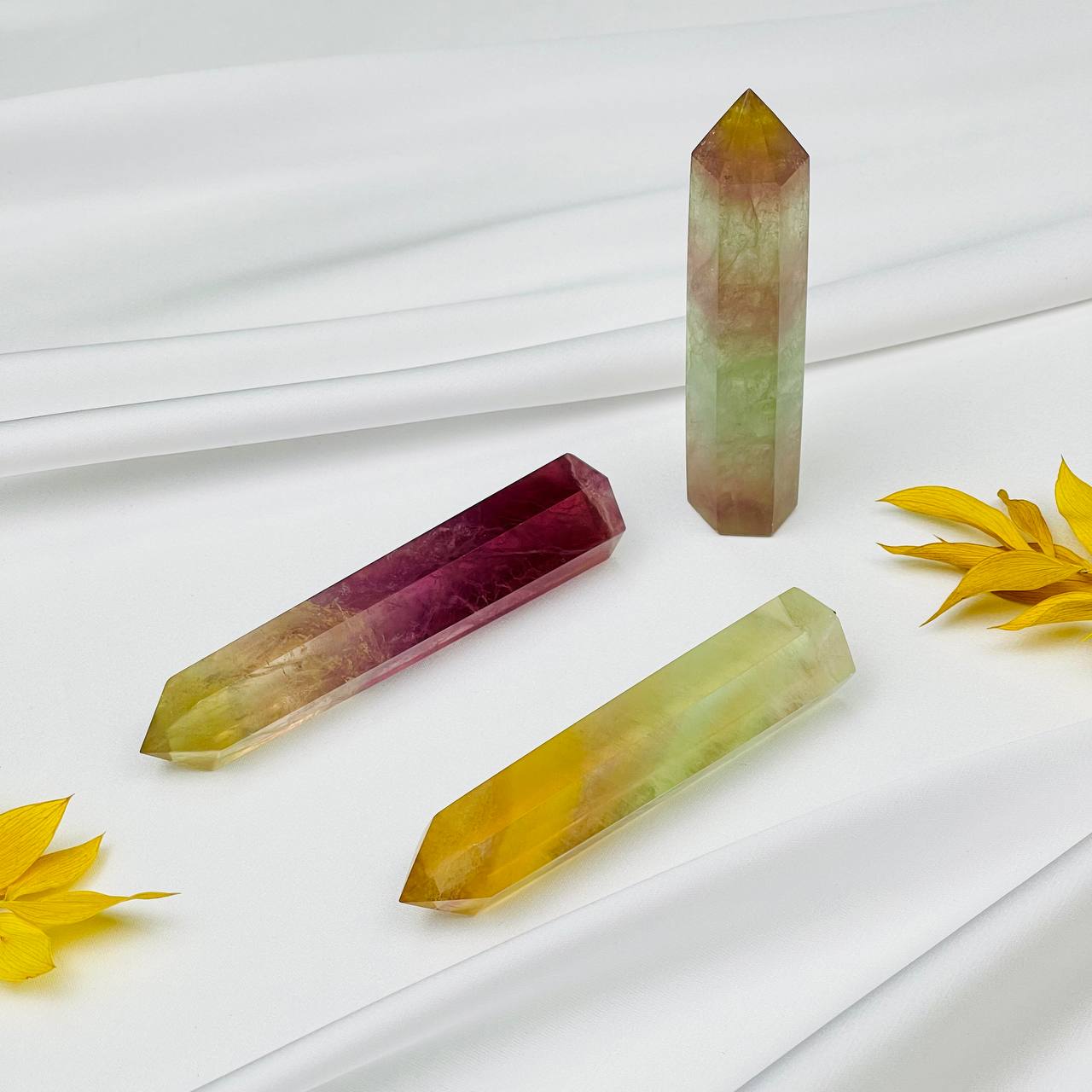 Радуга Самоцветов Кристалл из Флюорита