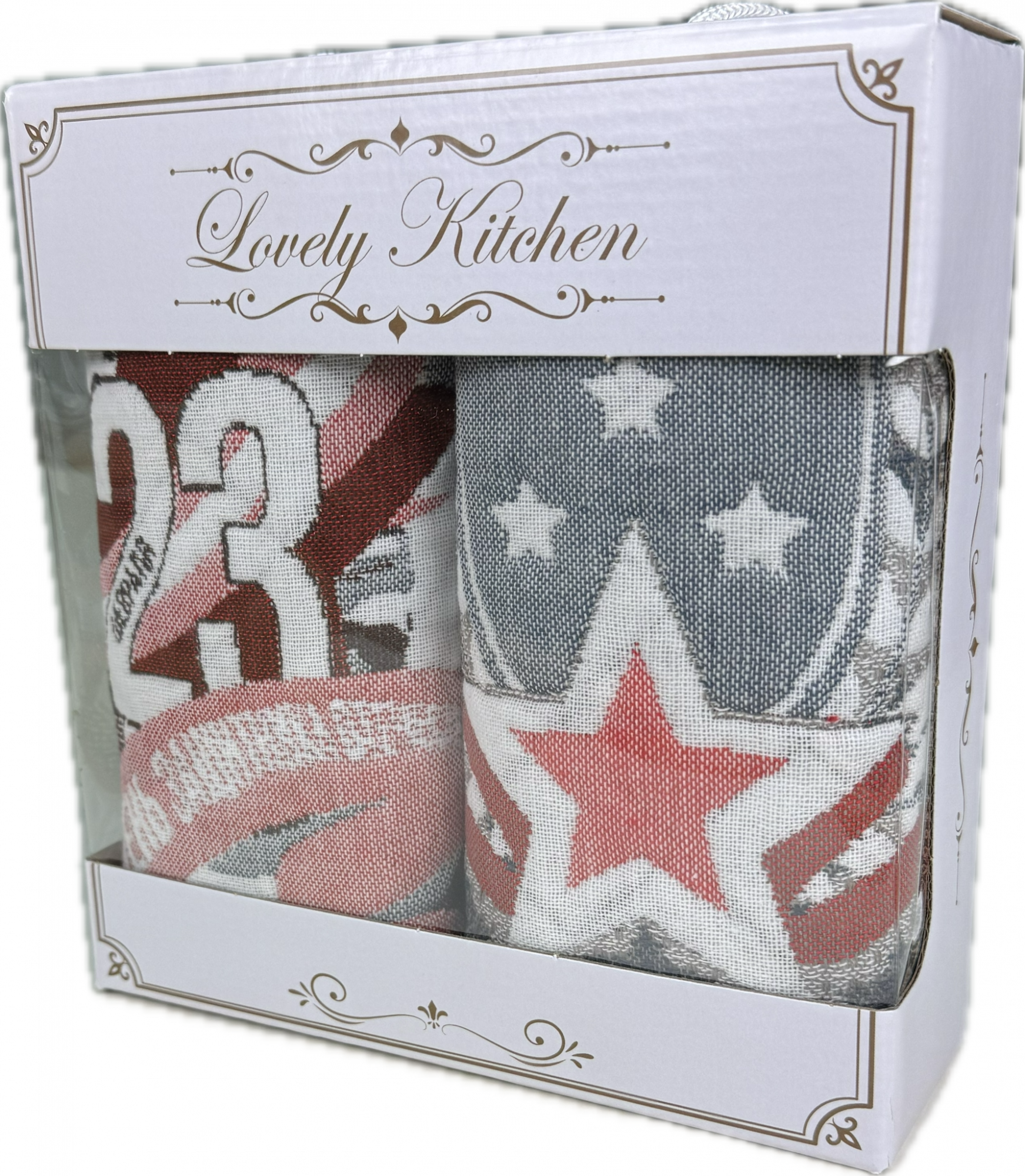 Набор полотенец п / лен 23 ФЕВРАЛЯ 2 пр р-р 25х50