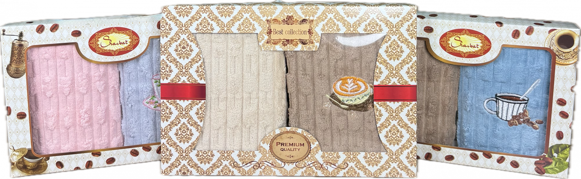 Набор полотенец микрофибра КОФЕ ПУНКТИР 2 пр р-р 25х50