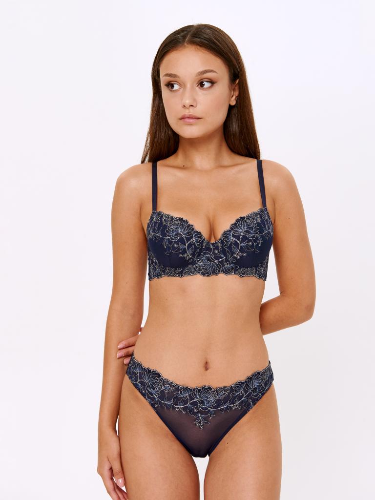 Ст.цена 360р. Трусы жен Hinda темно-синий 0120271184