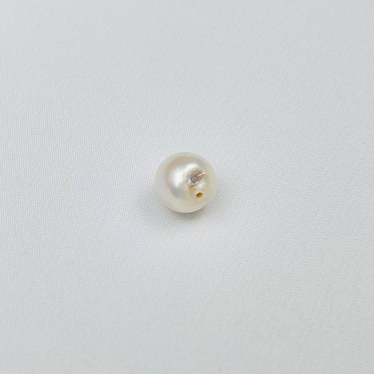 Радуга Самоцветов Бусины для украшений из белого Жемчуга (3 шт)