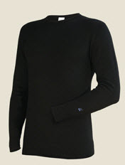 Рубашка с дл.рукавом детская Laplandic A52-S-BK (S)