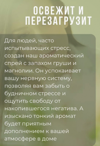 domzona - Ароматерапия для дома - Английская груша и магнолия 135мл