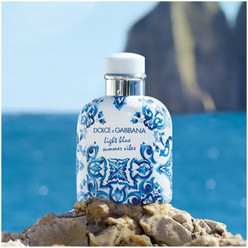 DOLCE & GABBANA LIGHT BLUE Summer Vibes men 75ml edT NEW