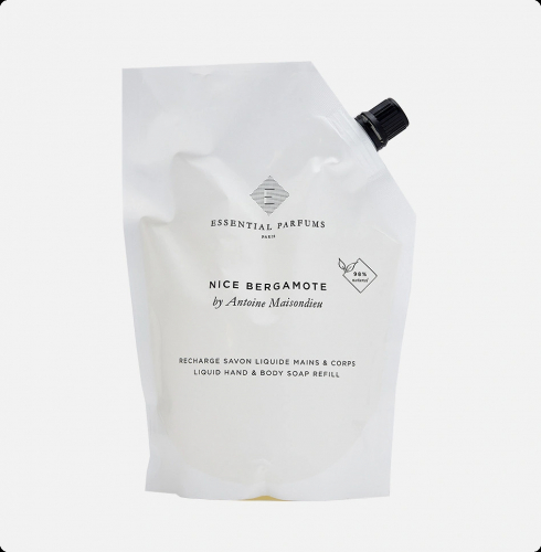 Essential NICE BERGAMOT 500ml (жидкое мыло   запаска ) NEW