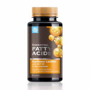  Лецитин подсолнечника с МСТ-маслом и бета-каротином - Essential Fatty Acids