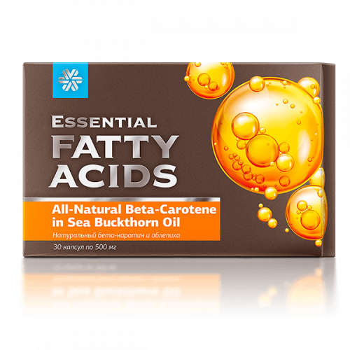   420р    620р Натуральный бета-каротин и облепиха - Essential Fatty Acids