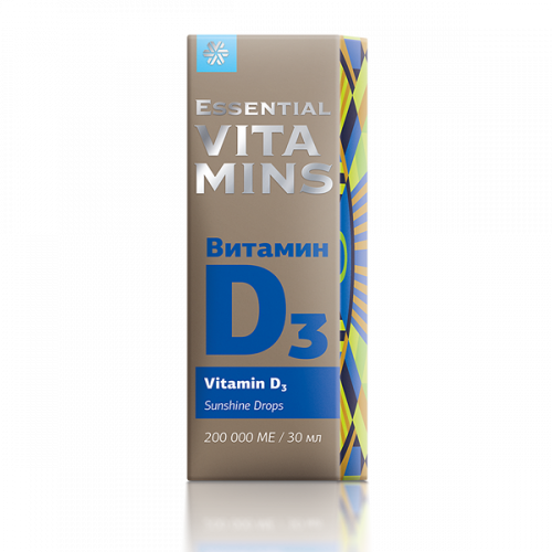 Витамин D3 - Essential Vitamins