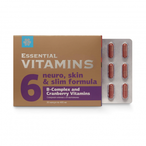 Северная клюква и В-витамины - Essential Vitamins