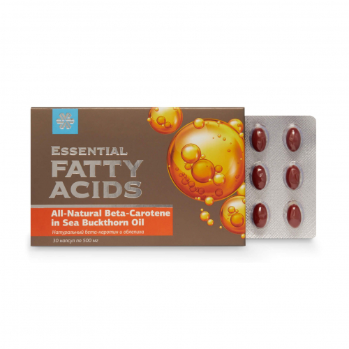   420р    620р Натуральный бета-каротин и облепиха - Essential Fatty Acids