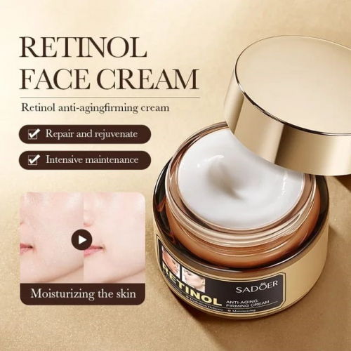 SADOER  Крем для лица RETINOL Антивозрастной с РЕТИНОЛОМ  50г  (SD-87051)