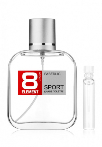 Пробник туалетной воды для мужчин 8 ELEMENT SPORT, 1,5 мл