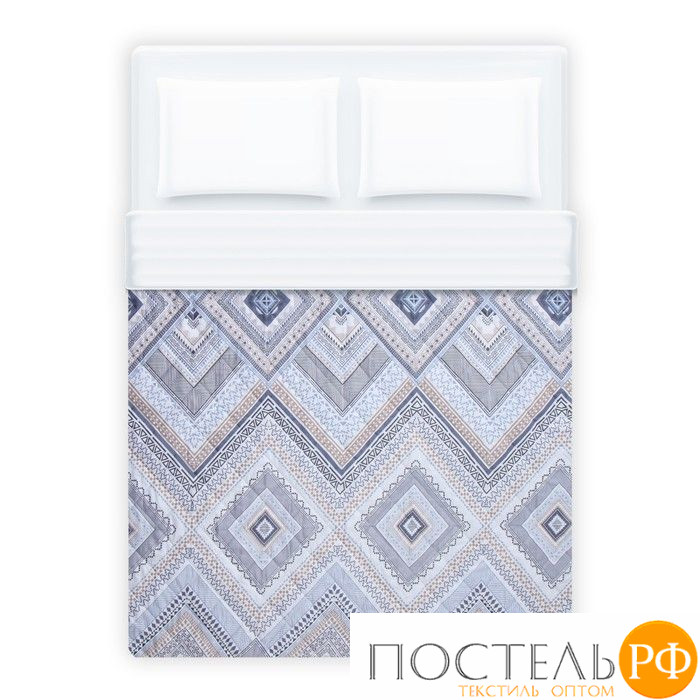 Покрывало LoveLife евро Mosaic, 200*210±5см, микрофайбер, 100% п/э 10205649
