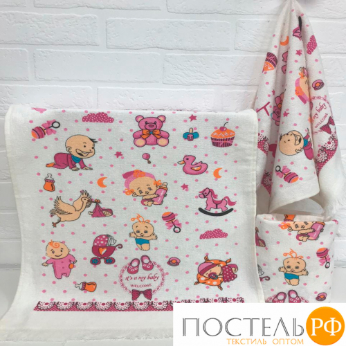 Кухонное полотенце (40x60) Baby - Girl (15252)
