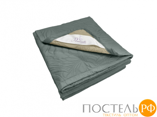 2519100518-61Lt Покрывало Arti 180х200 Листья графит