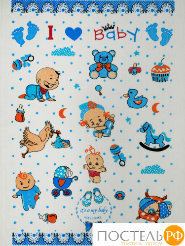 Кухонное полотенце (40x60) Baby - Boy (15251)