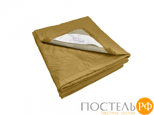 2519100518-08Lt Покрывало Arti 180х200 Листья золото