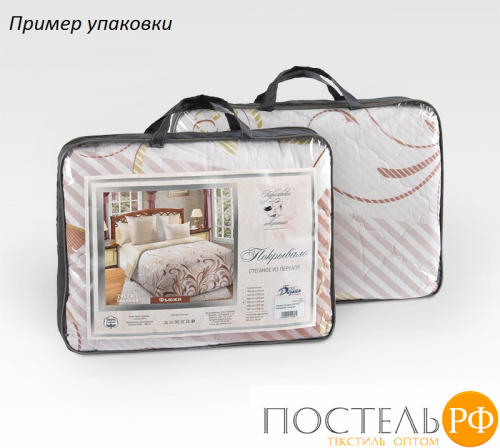 П220210Сумер Сумерки 1 Беж. перкаль 220*210 покрывало стеганое Перкаль Текс-Дизайн