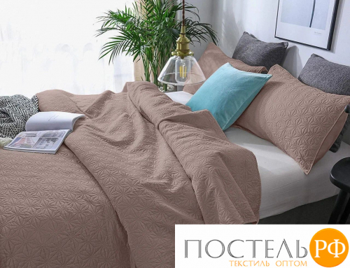 25290521-98P Покрывало Pallada 210х230 серо-розовый