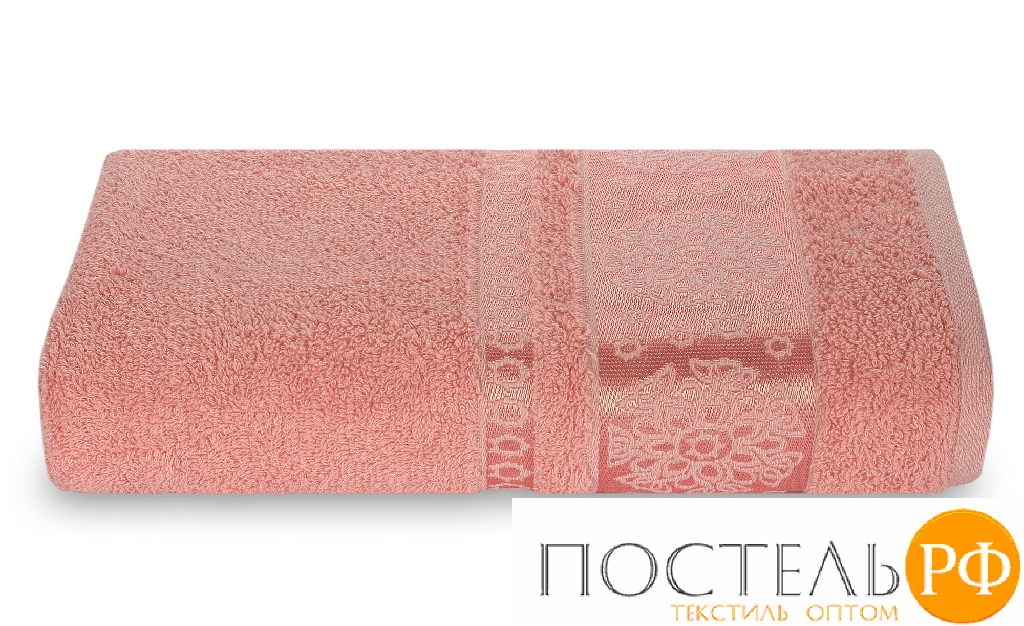 Полотенце махровое ЛИНДА (70x140) розовый (99711)