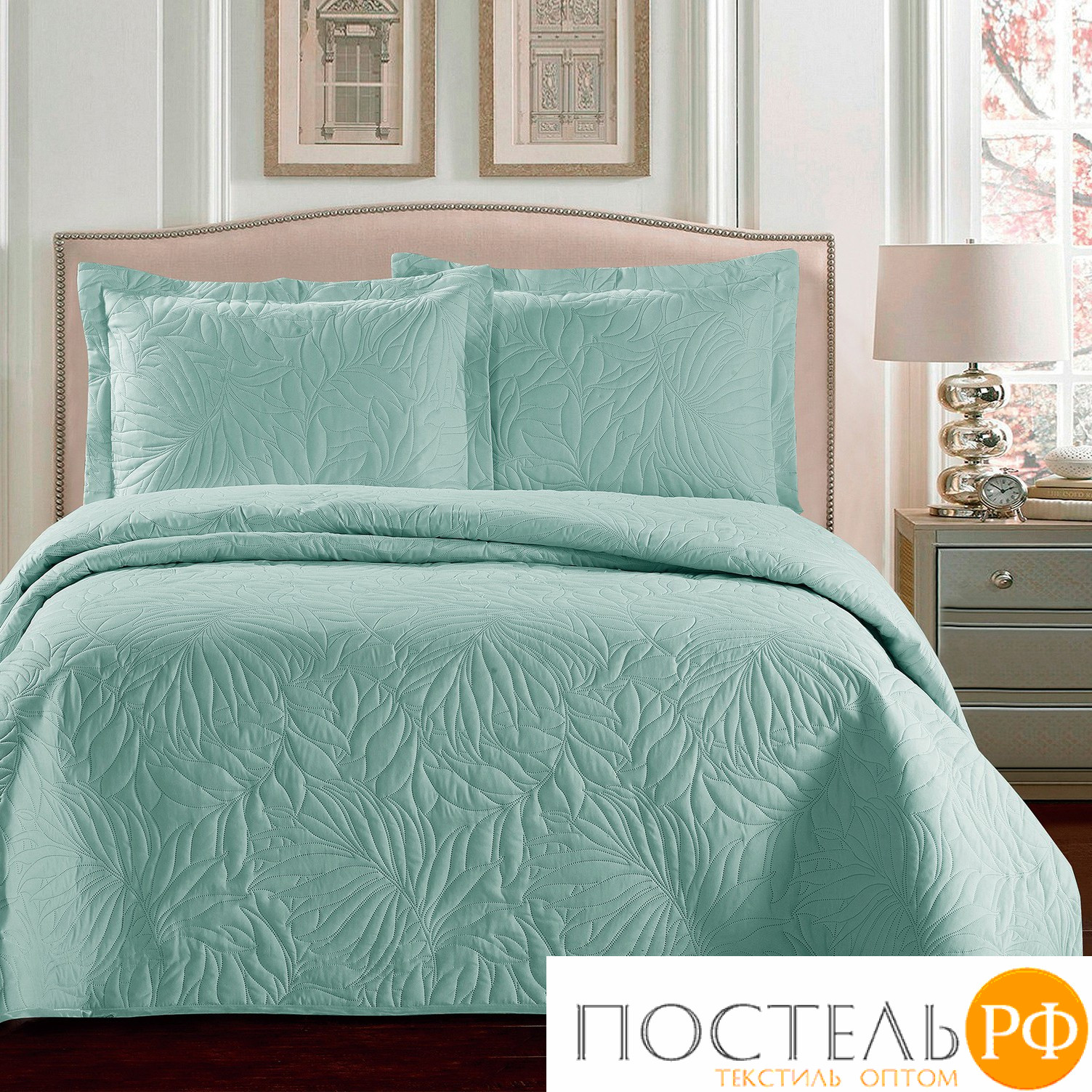 TRM2224-109 код2231, Покрывало Marrakech, Евро, 215x240, Микрофибра