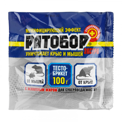 Тесто-брикет Ратобор Экстра 100 г (50 шт)