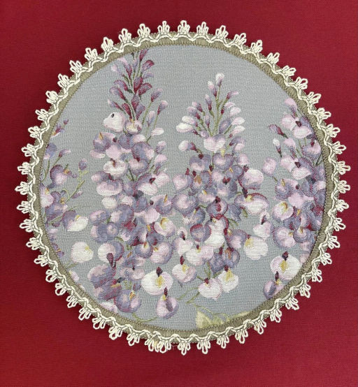 Дельфиниум центр Салфетка д35 см 239987