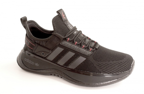 Sport + ADD DA496-1(3582-1) Кроссовки чер текстиль