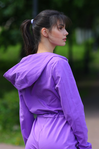 Комбинезон женский 21-276L3-15 фиолетовый
