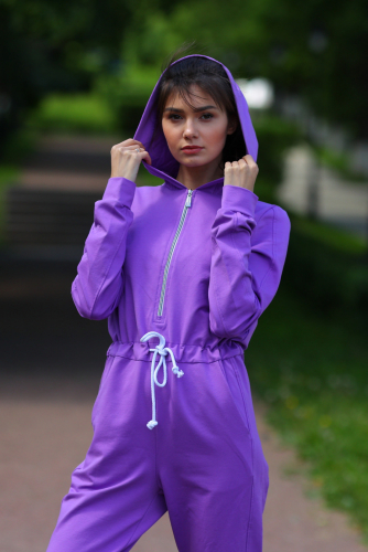 Комбинезон женский 21-276L3-15 фиолетовый