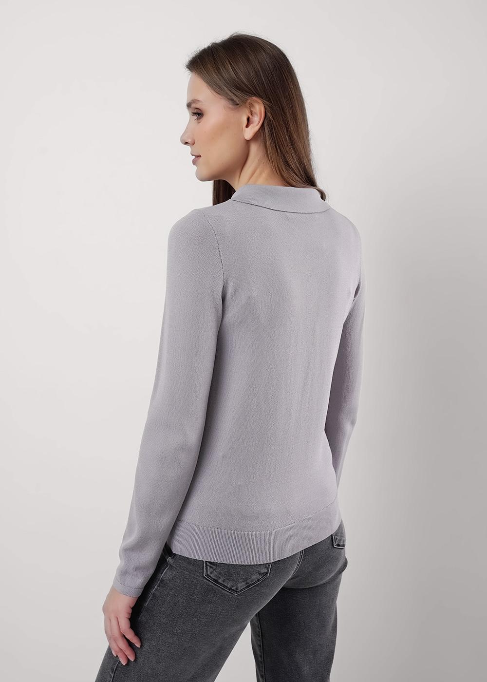 Ст.цена 1290р CLE 254340/161вн Джемпер женский 254340/161вн Серый