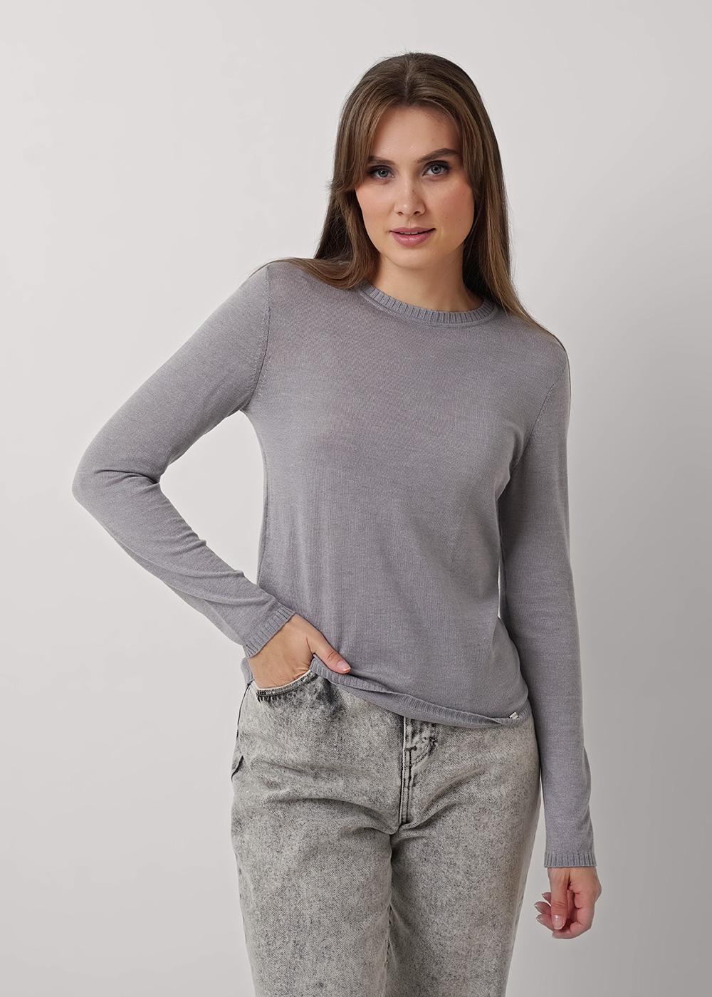 Ст.цена 1070р CLE 354320вн Джемпер женский 354320вн св.серый