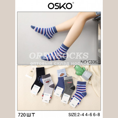 OSKO ДЕТСКИЕ НОСКИ НА МАЛЬЧИКА ХЛОПОК C3363