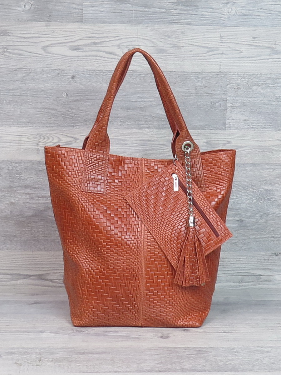 Сумка натуральнаяя кожа VERA PELLE (Италия)