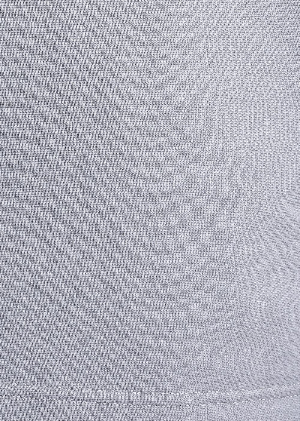 CLE 600309/2гн_п Футболка мужская 600309/2гн_п св.серый/белый