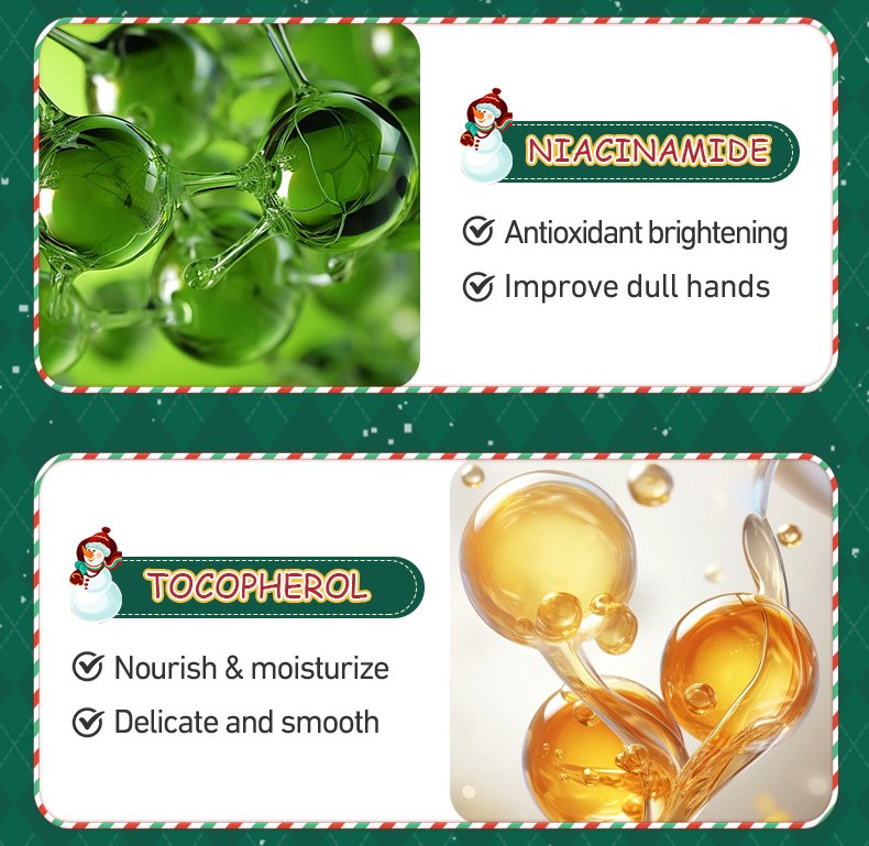 Набор кремов для рук Новогодний 5 штук В КОРОБКЕ, SADOER