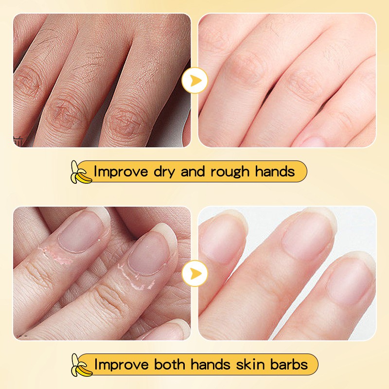 Крем для рук с экстрактом БАНАНА Sadoer, 80 гр.