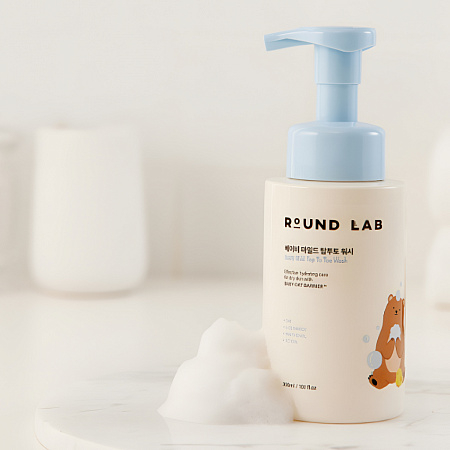 ROUND LAB Детская очищающая пенка от макушки до пяток / Baby Mild Top To Toe Wash, 300 мл