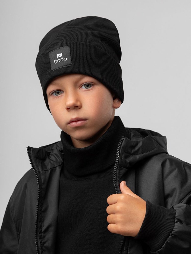 Шапка 10-271MU; черный