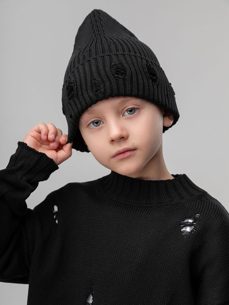 Шапка 10-413MU; черный